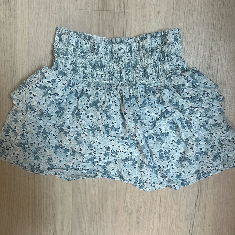 Ruffled skirt with shorts 5/6